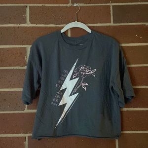 World Tour cropped tee